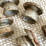 5 Gustave Tiffoche egg cups