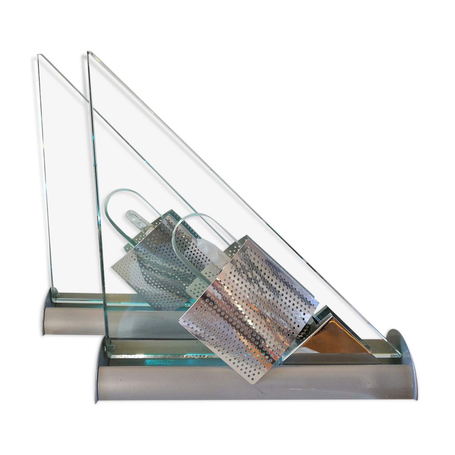 Paire d'appliques Artemide modèle Icaro design Franco Forcolini