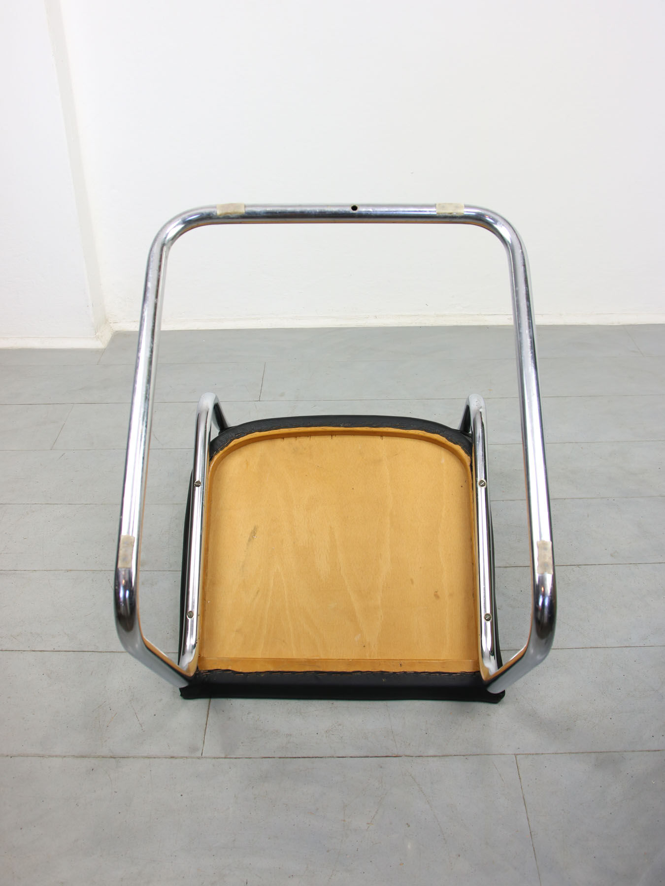 Leather Cesca Chair by Marcel Breuer, set of 2