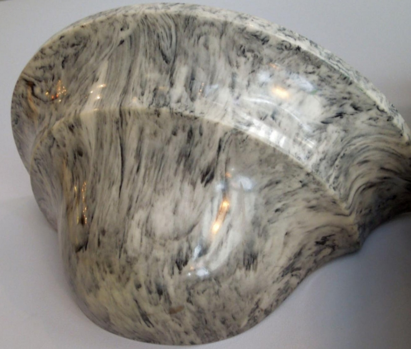 Pair of wall marble