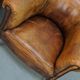 Vintage Dutch Cognac Leather Club Chairs, Set of 2