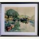 Tableau signé H. MARMONTES – Aquarelle - PONT-AVEN