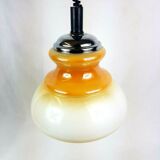 Suspension opaline goes up and down 60-70 signed Silent Italy.