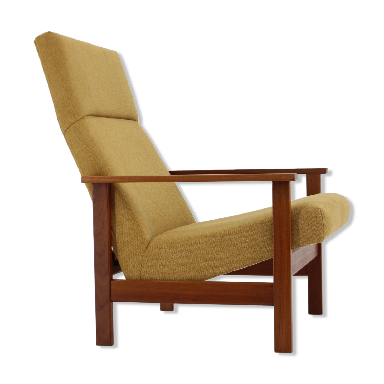 1960s Teak Adjustable Highback Armchair, Denmark