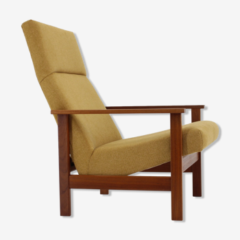 1960s Teak Adjustable Highback Armchair, Denmark