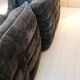 Togo in brown velvet by Michel Ducaroy for Ligne Roset 70s