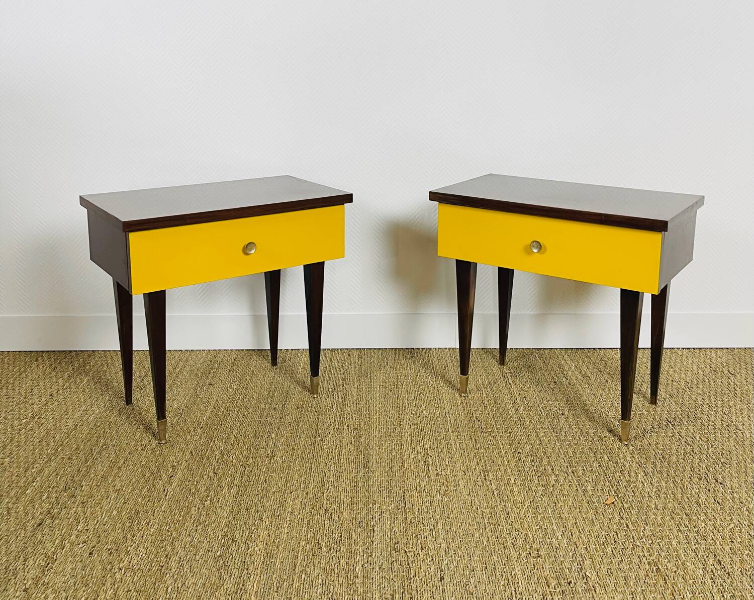 Paire de chevet vintage 1960