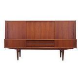 Buffet haut danois en teck, années 1970