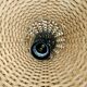 Danish Teak and Wicker Wall Lamp