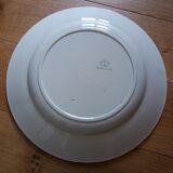 Faience dish Badonviller model Bagatelle Art Deco decoration early 20th