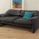 Canapé Maralunga de Vico Magistretti pour Cassina, 1970