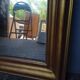 Miroir Louis Philippe en bois doré, XIXème siècle
