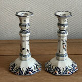 Pair of candlesticks Rouen