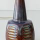 Søholm Danish Modern Stoneware Table Lamp, Brown and Blue Glaze, New Shade