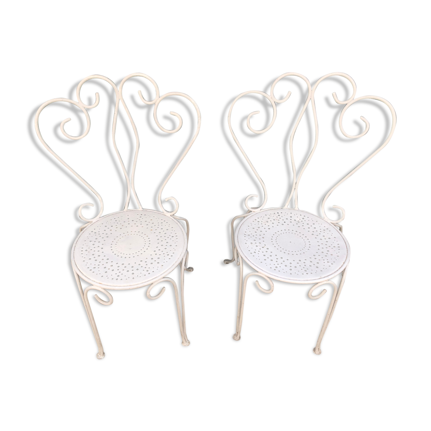 Wrought iron chairs