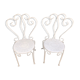 Wrought iron chairs