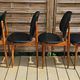 6 "Pegasus" chairs by Pierre Guariche for Baumann, France, 1960s.