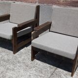 Pair of armchairs 60s