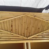 Small bar or buffet rattan