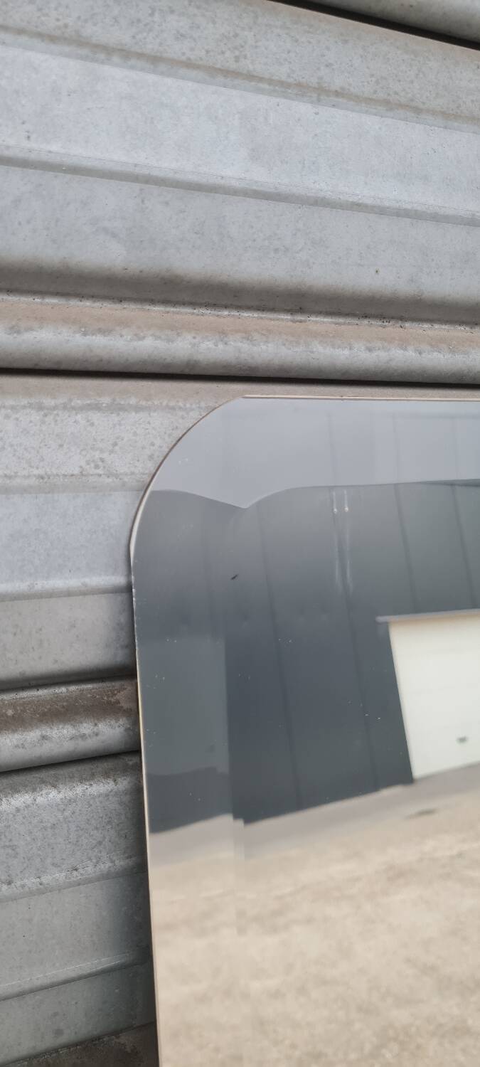 Art deco beveled mirror