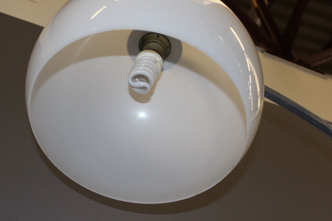 Arc lamppost circa 1970