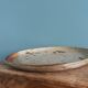 Pie or cake dish in Puisaye stoneware signed Jean-Pierre Prud'homme