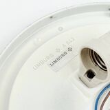 Large Mid-Century Modern Glass Ceiling Light from Limburg, Germany, 1970s