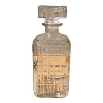 Rectangular whisky decanter