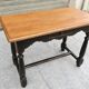 Table bureau vintage patinée