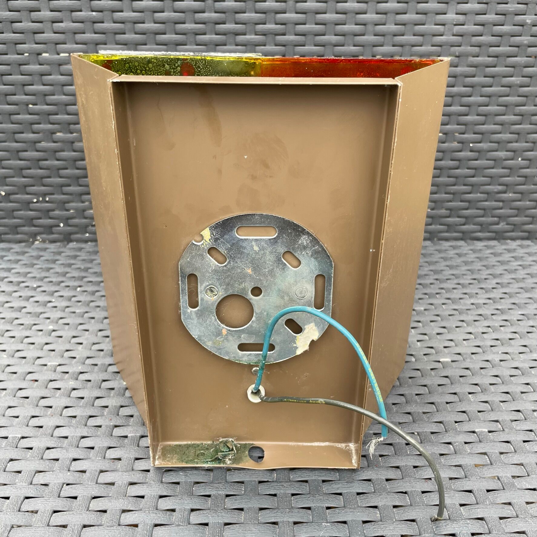 Glass wall lamp by Willem Van Oyen for RAAK Amsterdam, 1960