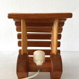 Vintage wooden lamp