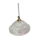 Hanging moulded glass with cable