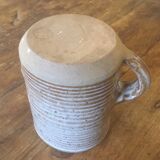 Large mug stoneware signed Roger Jacques