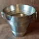 Metal champagne bucket