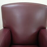 Tabarin Chair leather from Poltrona Frau, Italy, 1989