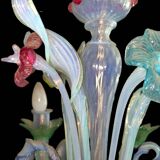 Murano blown glass chandelier