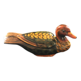 Lacquered wood duck box