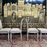 Suite of 4 Louis XVI style chairs