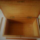 Old marquetry and bordered box