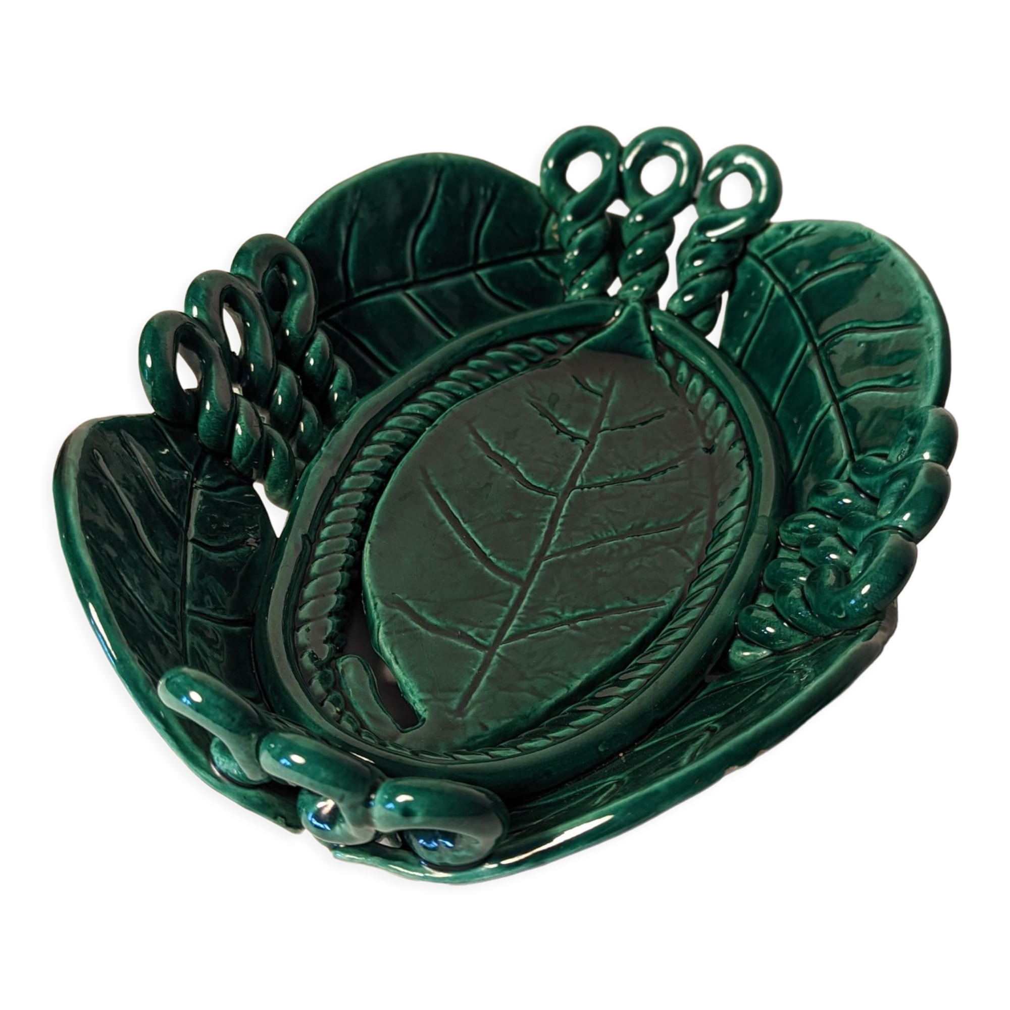 Braided Vallauris basket/sheet