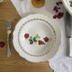 6 assiettes creuses faïence ancienne manufacture française de Sarreguemines