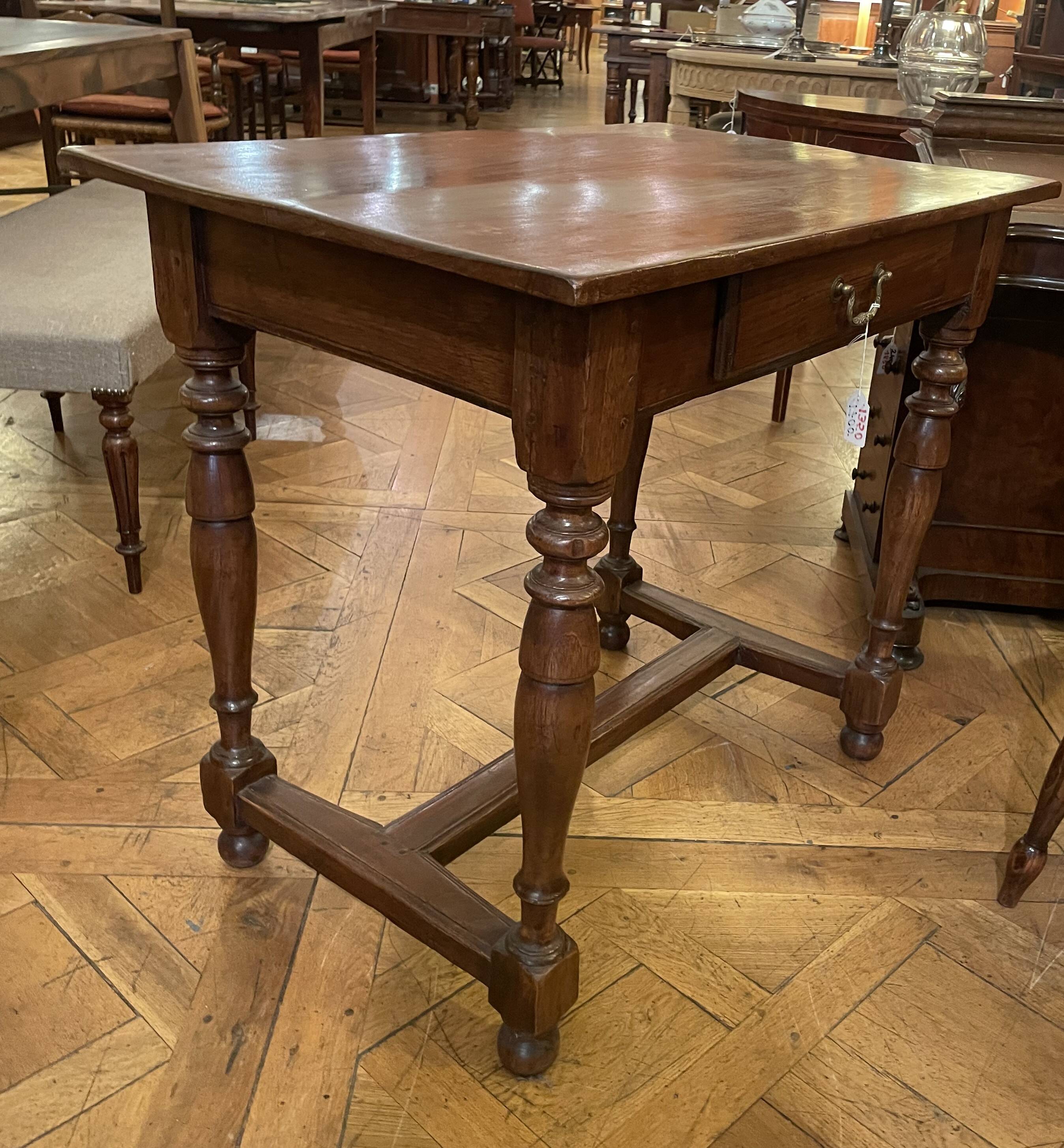 19th-century chestnut desk