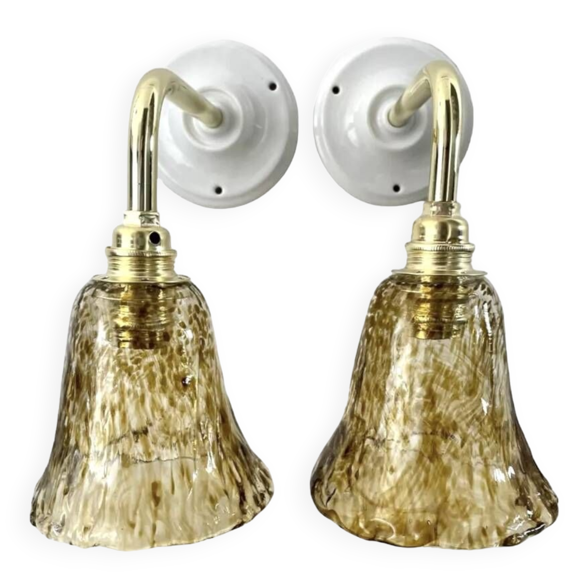Pair of vintage wall lights