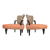 Pair of Esprit Modular Lounge Chairs by Brunati & Zerbaro, 1980s