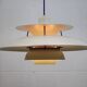 The genuine Danish item - PH5 pendant - original white colour - Louis Poulsen