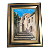 Landscape painting Sicily, Taormina