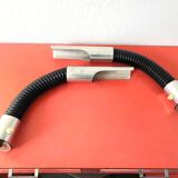 Pair of flexible hose bed lamp design 70s