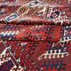Large Antique Turkmen Bukhara Yomud Rug: 3.45 X 2.08 Meters