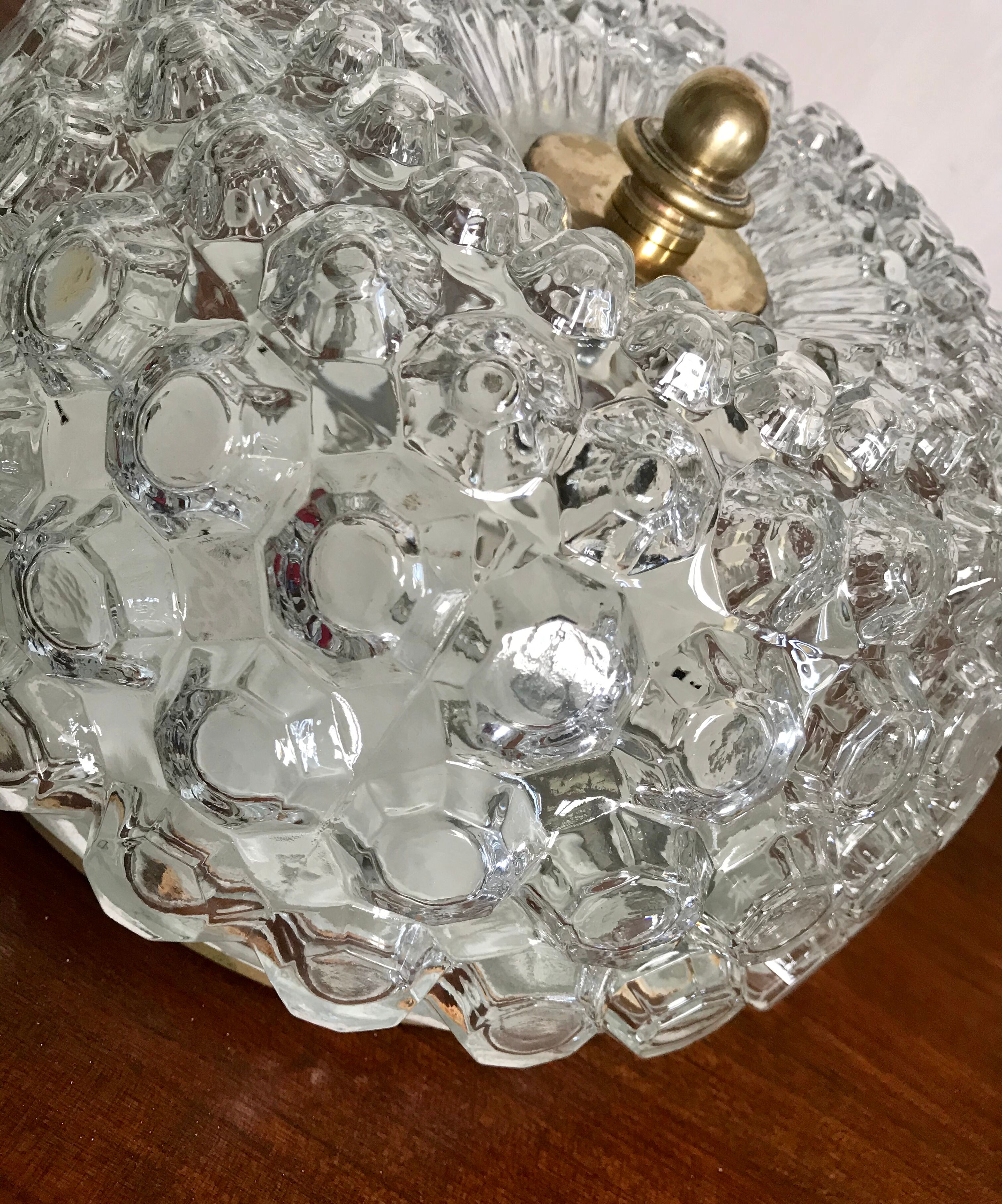 Limburg glass and brass ceiling