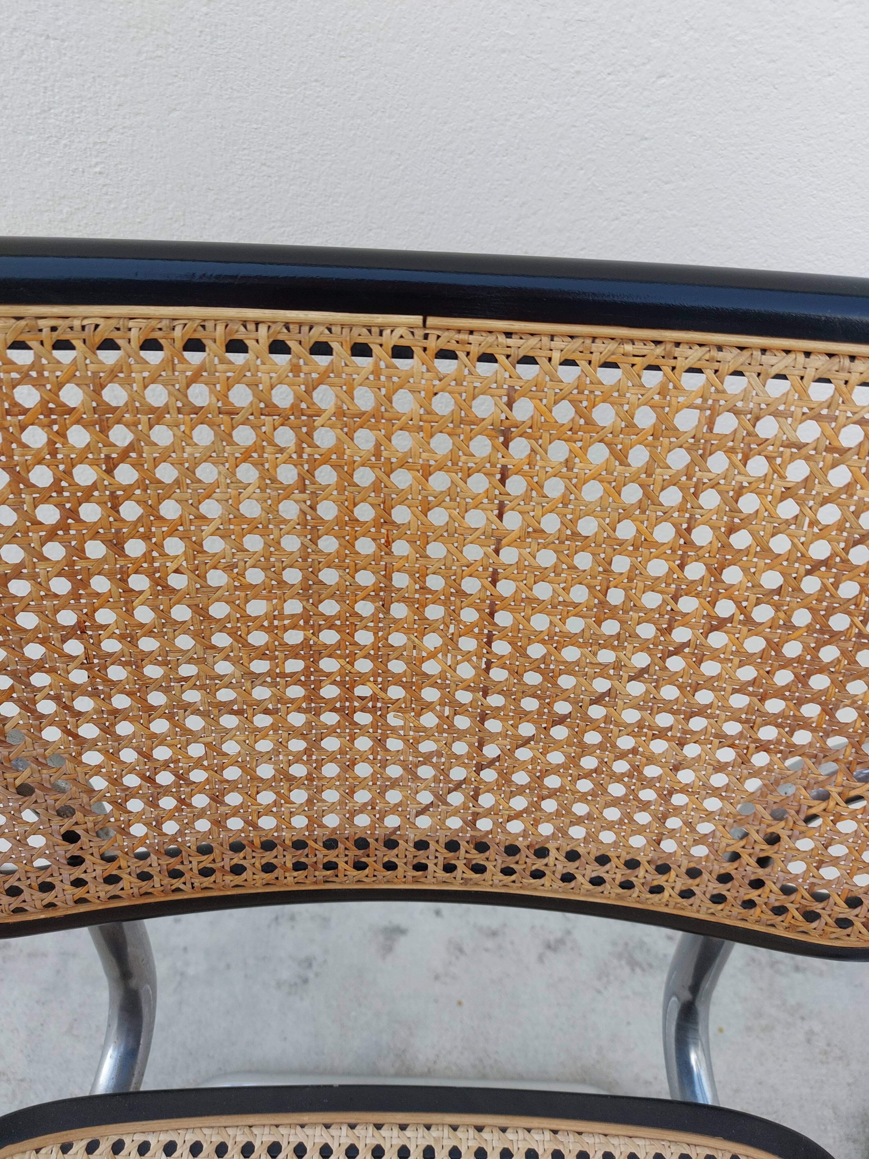 Pair of armchairs Marcel Breuer b64 cesca Italy